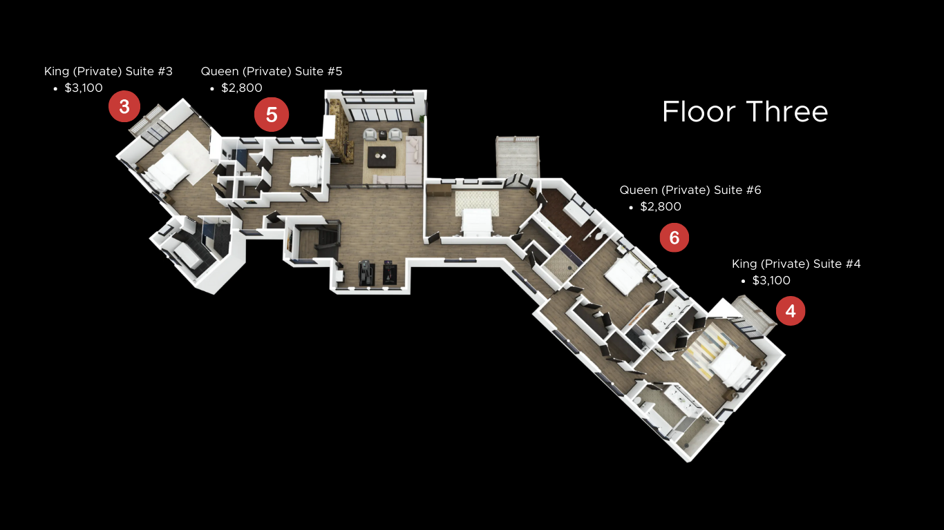 Floor Three Maria Villa - Downstairs